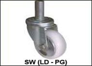 LIGHT DUTY PRESSED STEEL CASTORS (LD SERIES)